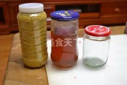 Make Wild honey pollen step 0