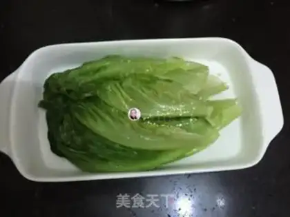 Make Garlic lettuce step 6
