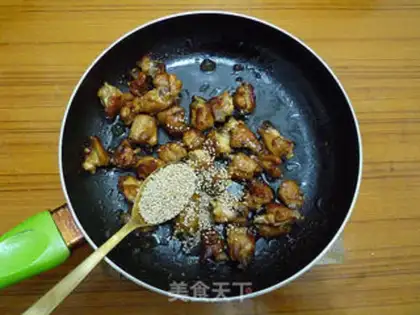 Make Honey chicken wings step 9