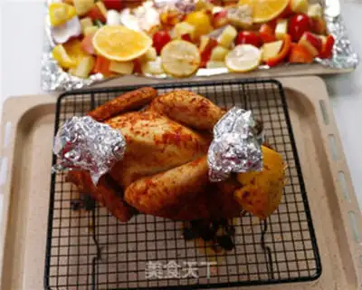 Make A sweet, sweet Christmas chicken step 5