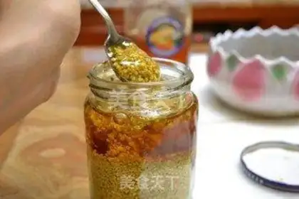 Make Wild honey pollen step 4