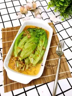 Make Garlic lettuce step 11