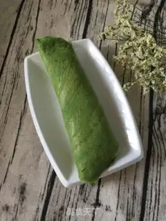 Make Spinach sauce and vegetable burrito step 15