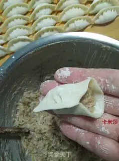 Make A lamb radish dumpling step 13