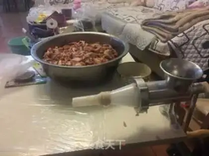 Make Homemade sausages step 3