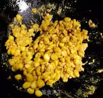 Make Gold sand corn step 7