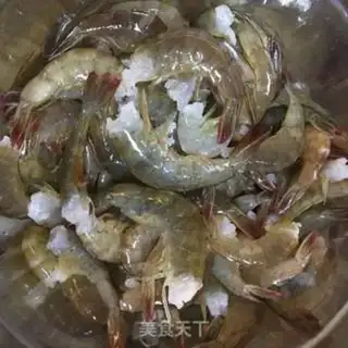 Make Spicy shrimp step 0