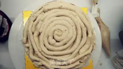 Make Chocolate stake cake step 18