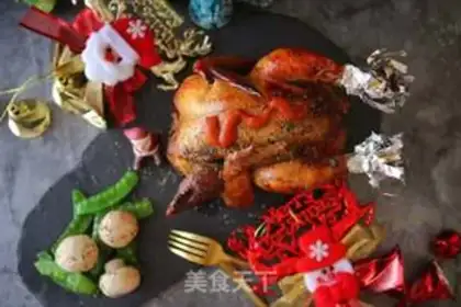 Make Christmas is full of roast chicken step 41