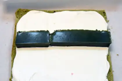 Make A tea and cream cake step 13