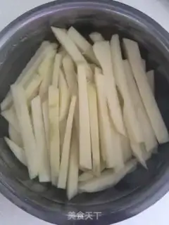 Make Homemade fries step 0