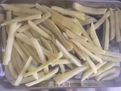 Make Homemade fries step 2