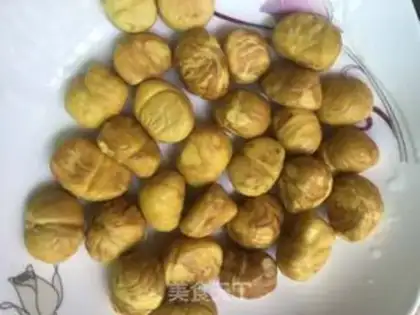 Make Chestnut steam step 1