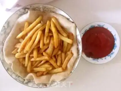 Make Homemade fries step 3