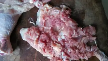 Make Spicy chicken step 1