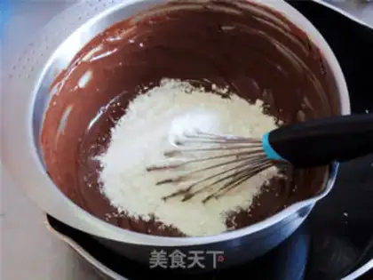 Make Cheese brownie step 7