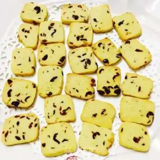 Make No sugar cranberry cookies step 7