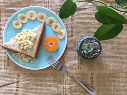 Make Banana toast step 4