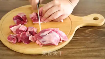 Make Tomato beef pan step 2