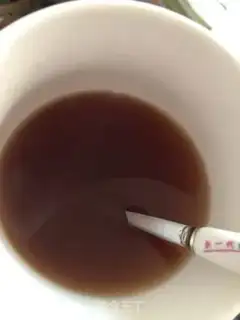 Make Black sugar, red dates, ginger tea step 9