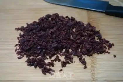 Make Peanut cranberry raspberry step 2