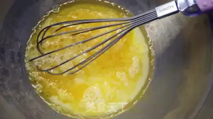 Make Light burden French salt cake step 2