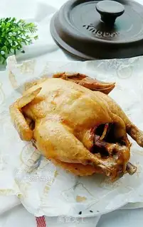 Make A casserole with salt and chicken step 10