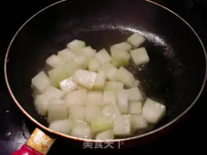Make Red wine for melon tofu step 2