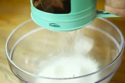 Make Almond waffles step 0