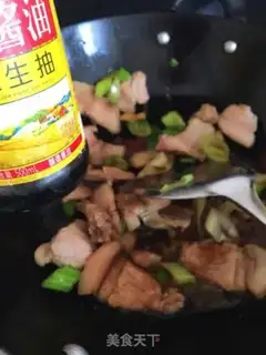 Make A sour fan with white meat step 6