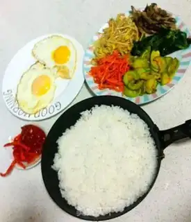 Make Korean rice step 1