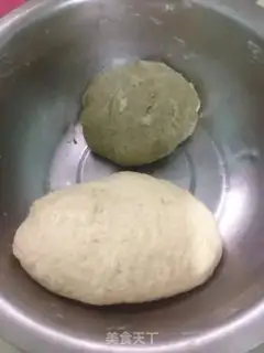 Make Green tea souffle step 1