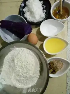 Make Purple potato Sagima step 0