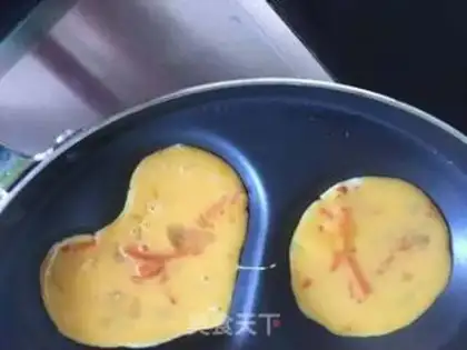 Make Carrots and eggcakes step 4