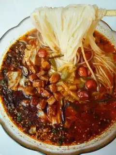 Make Spicy rice line step 4