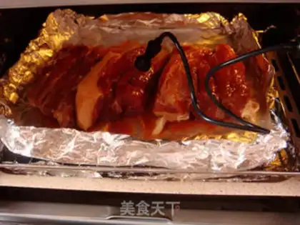 Make Honey sauce and roast meat step 5