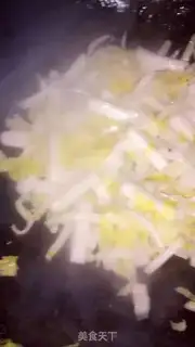 Make Hot fried rice cake step 2