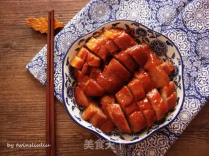 Make Honey sauce and roast meat step 9