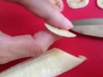 Make Baking banana chips step 1