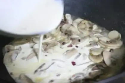Make Butter mushroom soup step 6