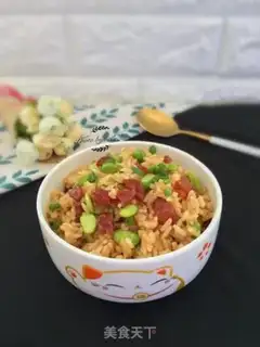 Make Weenie, soy rice step 7