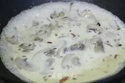Make Butter mushroom soup step 7