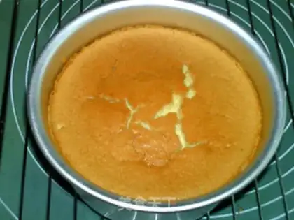 Make Peanut butter chili cake step 18
