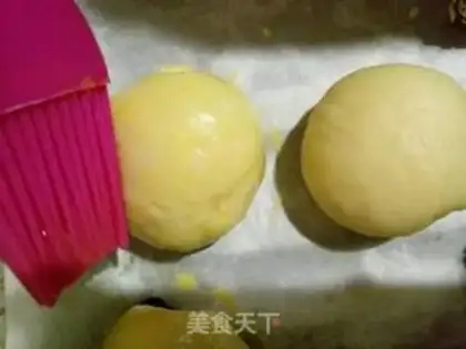 Make Blueberry cream buns step 8