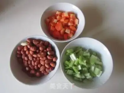 Make Carrot celery with peanuts step 0
