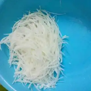 Make River radish step 0