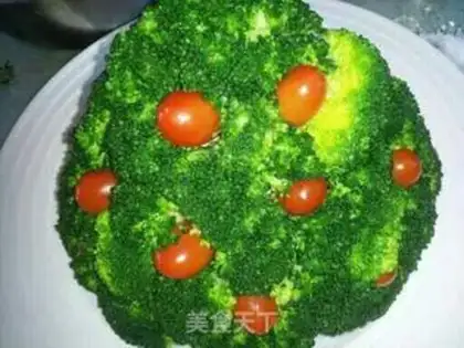 Make The salad tree step 7