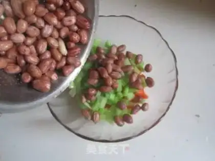 Make Carrot celery with peanuts step 7