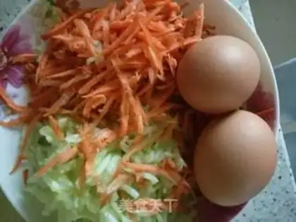 Make Vegetable rolls step 1