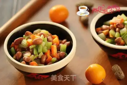 Make Carrot celery with peanuts step 9